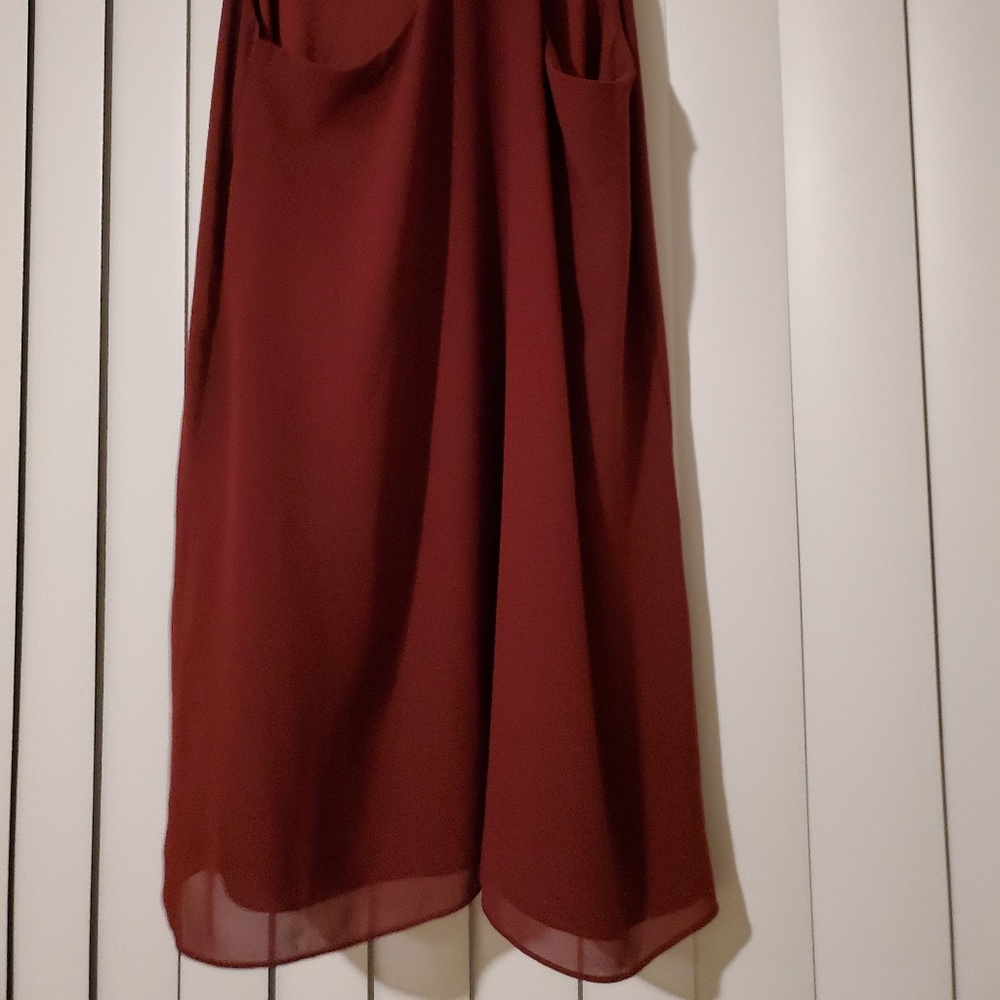 Simple Magenta Dress